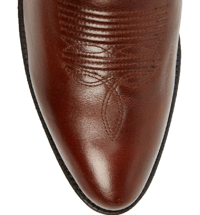 Shop Ariat Circuit Tall Cowboy Boot In Spruced Cognac Leather