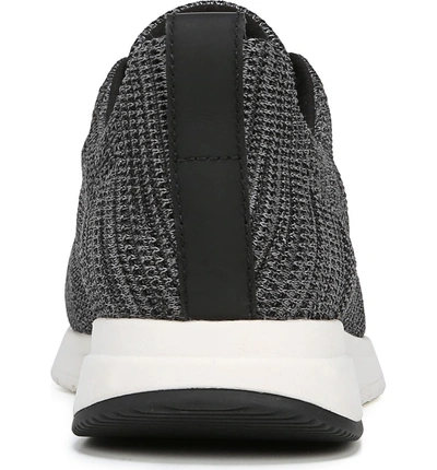 Shop Vince Palo Knit Sneaker In Marl Grey/ Black