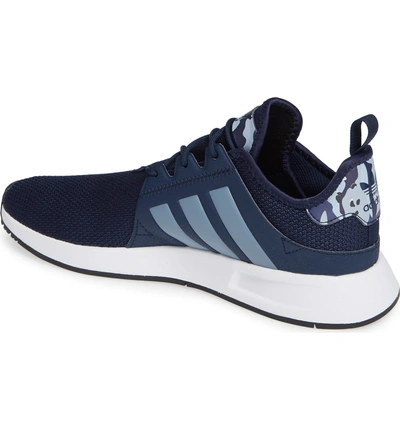 Shop Adidas Originals X Plr Sneaker In Collegiate Navy/ Grey/ White