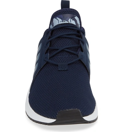 Shop Adidas Originals X Plr Sneaker In Collegiate Navy/ Grey/ White