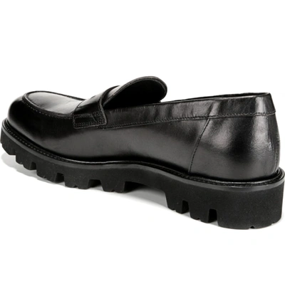 Shop Vince Comrade Loafer In Black