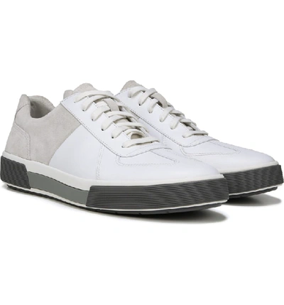 Shop Vince Rogue Low Top Sneaker In White/ Horchata