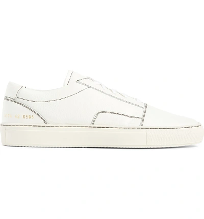 Shop Common Projects Skate Low Top Sneaker In White Leather