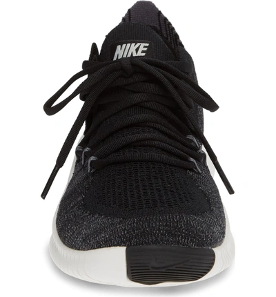 Shop Nike Free Tr Flyknit 3 Training Shoe In Black/ Dark Grey-phantom