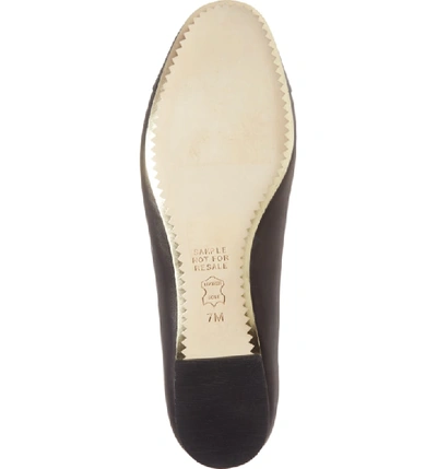 Shop Tory Burch Chelsea Cap Toe Ballet Flat In Black