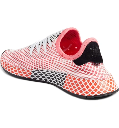 Shop Adidas Originals Deerupt Runner Sneaker In Chalk Pink/ Chalk Pink