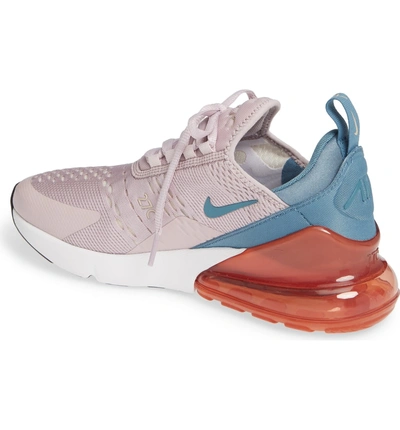 Shop Nike Air Max 270 Premium Sneaker In Particle Rose/ Celestial Teal