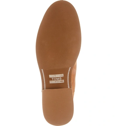 Shop Toms Esme Bootie In Tan Leather
