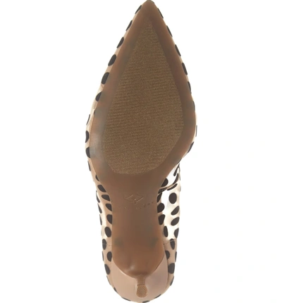 Shop Katy Perry Pointy Toe Pump In Polka Dot Nude