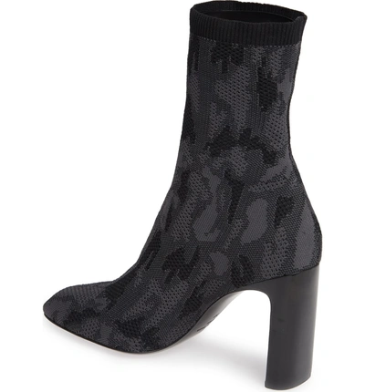 Shop Rag & Bone Ellis Sock Knit Boot In Black/ Black Knit