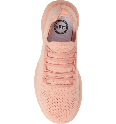Shop Apl Athletic Propulsion Labs Techloom Breeze Knit Running Shoe In Salmon