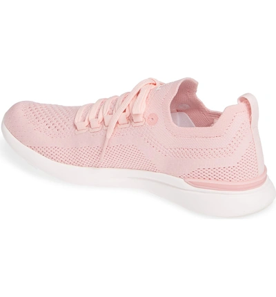 Shop Apl Athletic Propulsion Labs Techloom Breeze Knit Running Shoe In Gossamer Pink/ Sea Salt