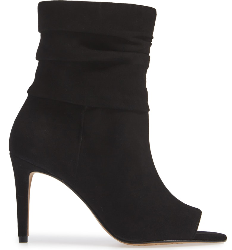 vince camuto catillia open toe bootie