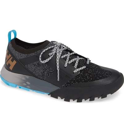 Shop Helly Hansen Loke Dash Trail Sneaker In Black/ Charcoal/ Silver