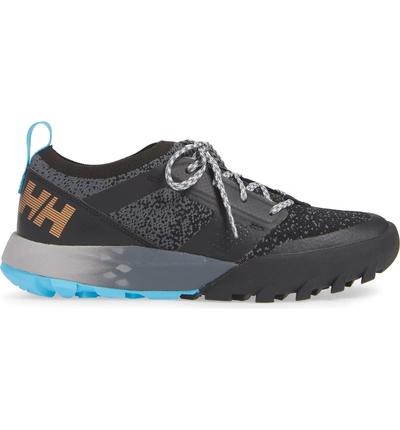 Shop Helly Hansen Loke Dash Trail Sneaker In Black/ Charcoal/ Silver