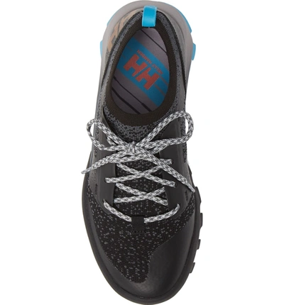 Shop Helly Hansen Loke Dash Trail Sneaker In Black/ Charcoal/ Silver