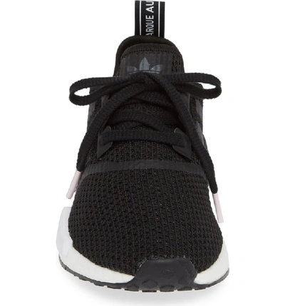 Shop Adidas Originals Nmd R1 Athletic Shoe In Black/ White/ Clear Pink