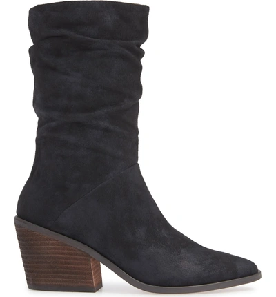 Shop Band Of Gypsies Crash Bootie In Black Burnished Micro