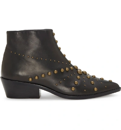 1.state Sobel Studded Bootie In Black Leather