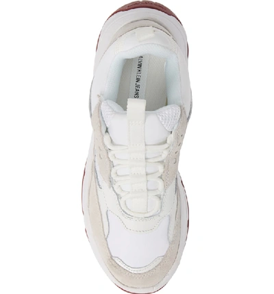 Shop Calvin Klein Jeans Est.1978 Maya Sneaker In White Fabric