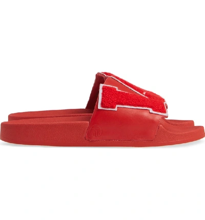 Shop Tory Sport Love Slide Sandal In Red