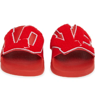 Shop Tory Sport Love Slide Sandal In Red