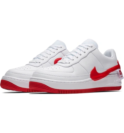 Shop Nike Air Force 1 Jester Xx Sneaker In White/ University Red