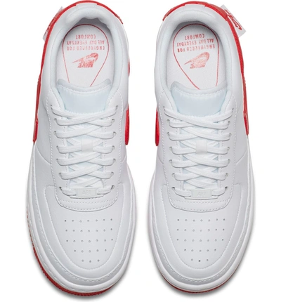 Shop Nike Air Force 1 Jester Xx Sneaker In White/ University Red