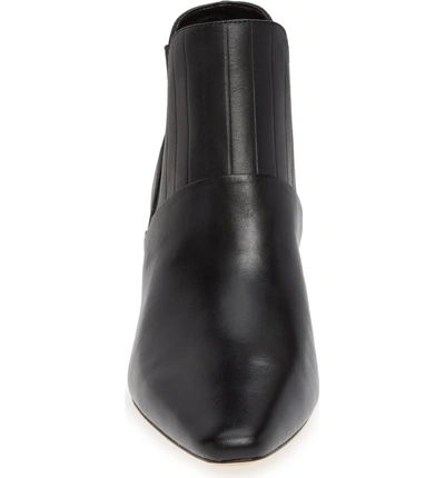 Shop Donald Pliner Fate Bootie In Black Leather
