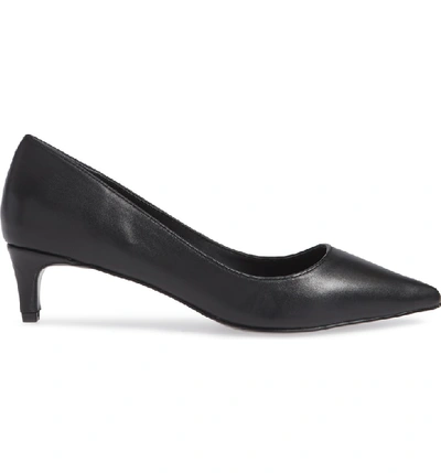 Shop Charles By Charles David Kitten Pointy Toe Pump In Black