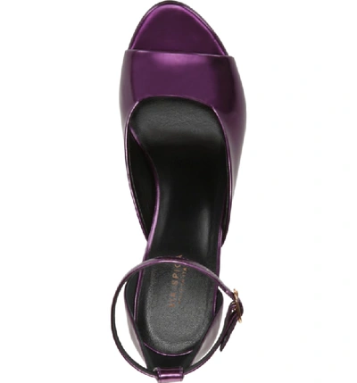 Shop Via Spiga Jennie Ankle Strap Sandal In Violet