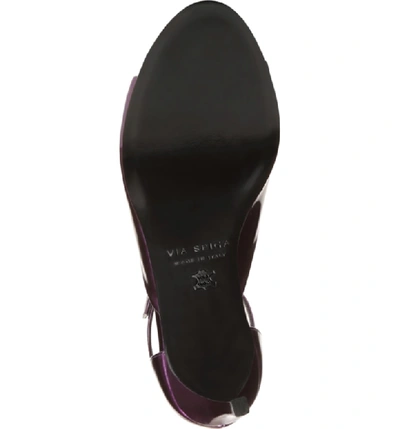 Shop Via Spiga Jennie Ankle Strap Sandal In Violet