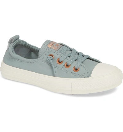 Shop Converse Chuck Taylor In Mica Green Leather