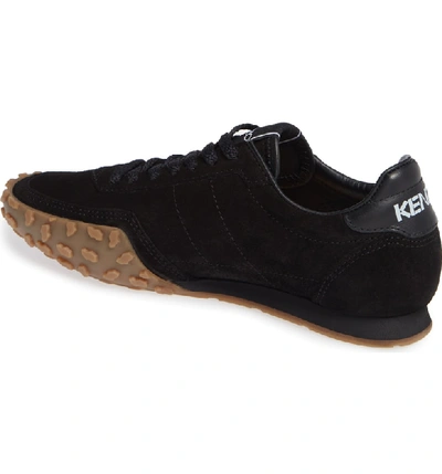 Shop Kenzo Move Sneaker In Black Leather