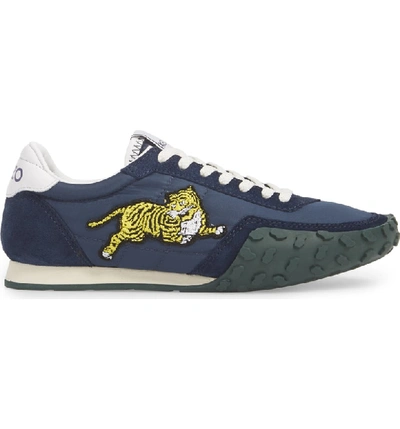 Shop Kenzo Move Sneaker In Navy Blue