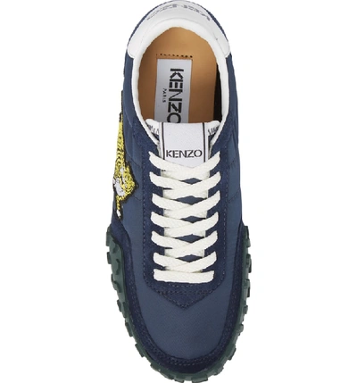 Shop Kenzo Move Sneaker In Navy Blue