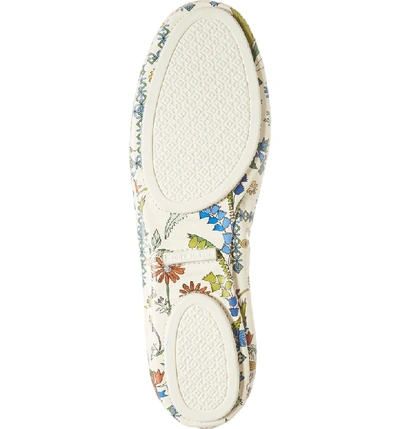 Shop Tory Burch 'minnie' Travel Ballet Flat In Meadow Sweet