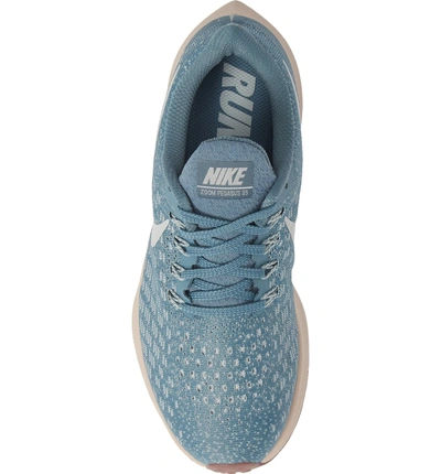 Shop Nike Air Zoom Pegasus 35 Running Shoe In Celestial Teal/ Light Silver