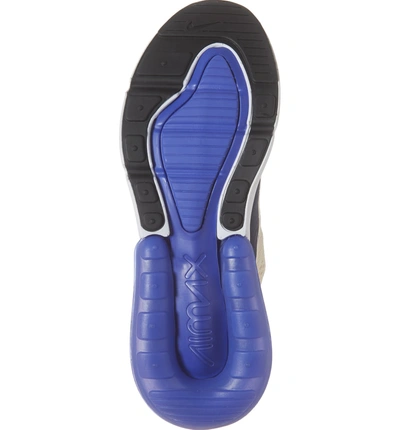 Shop Nike Air Max 270 Premium Sneaker In Light Cream/ Violet/ Navy