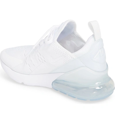 Shop Nike Air Max 270 Premium Sneaker In White/ White/ White