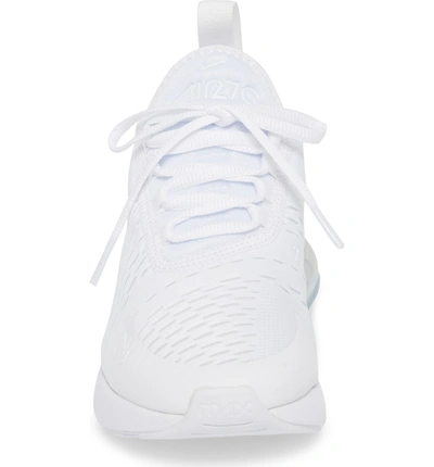 Shop Nike Air Max 270 Premium Sneaker In White/ White/ White