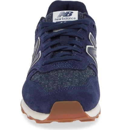 Shop New Balance 696 Sneaker In Pigment Blue