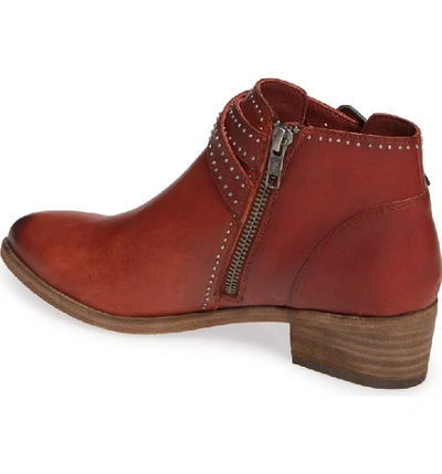 Shop Frye Ray Western Bootie In Red Clay Leather