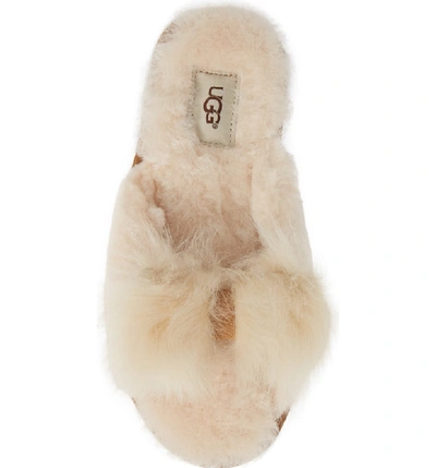 Shop Ugg Mirabelle Genuine Shearling Slipper In Natural