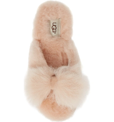 Shop Ugg Mirabelle Genuine Shearling Slipper In Amber Light