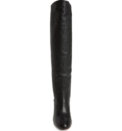 Shop Splendid Nick Knee High Boot In Black Leather