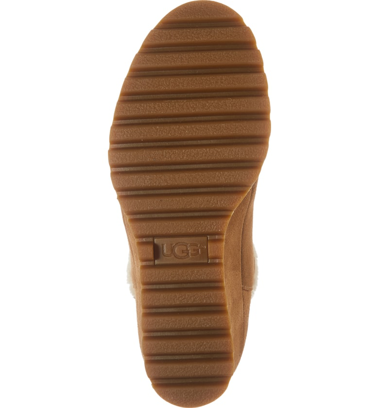 marte waterproof wedge bootie