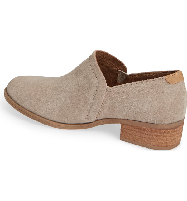 desert taupe suede women's shaye booties
