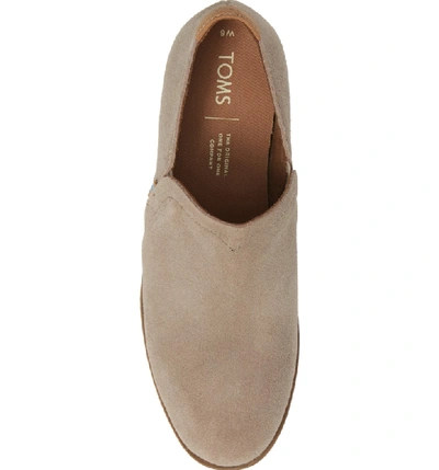 Shop Toms Shaye Bootie In Desert Taupe Suede