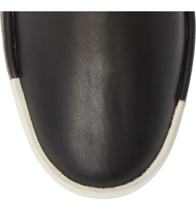 Shop Jslides Victory Double Zip Boot In Black Waterproof Leather